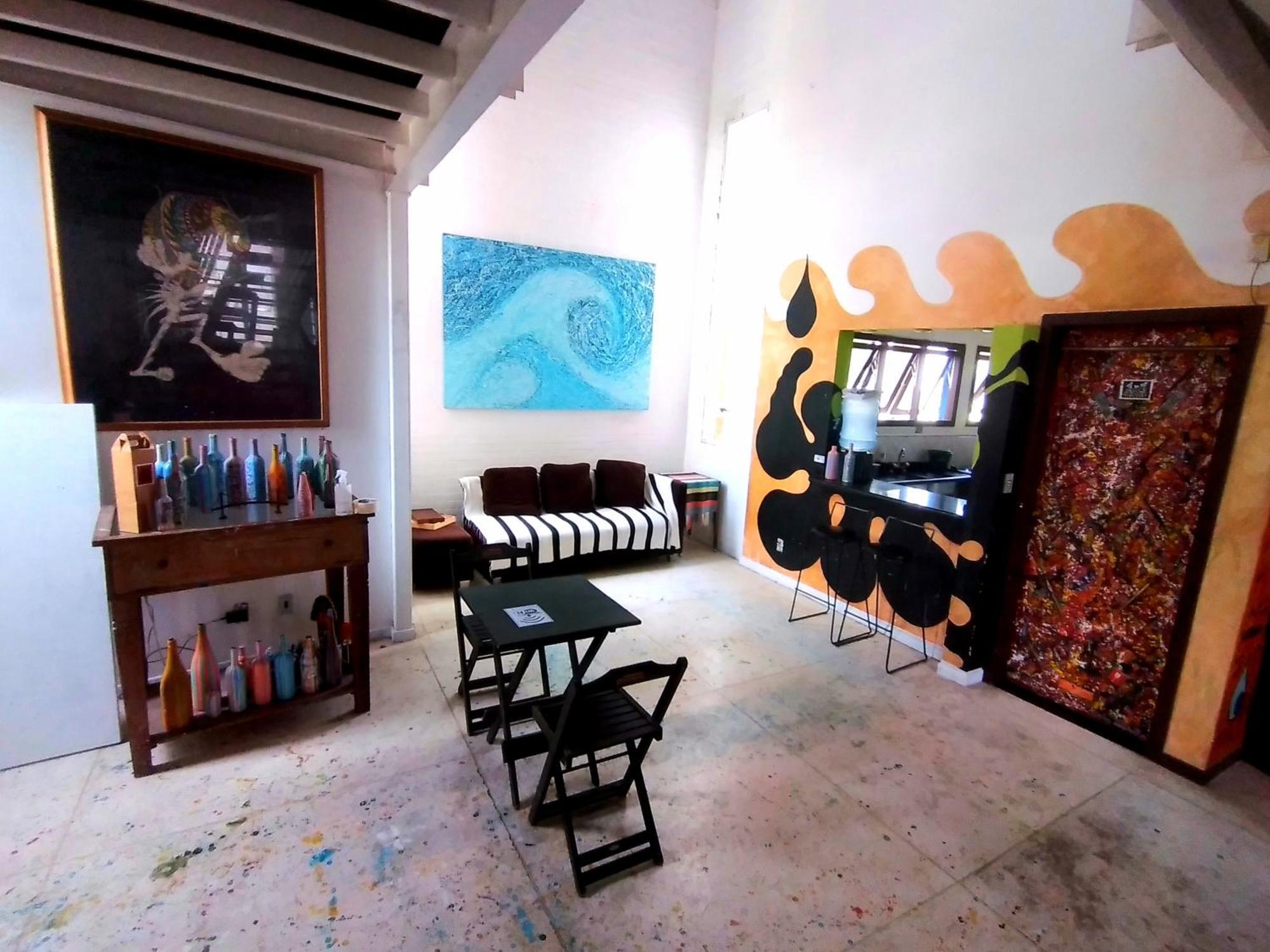 Loft-Atelier 100M Praia Florianopolis Ngoại thất bức ảnh